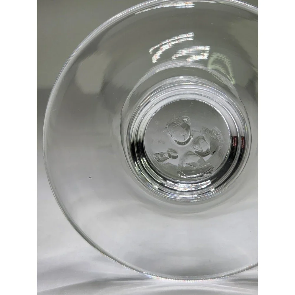 Simon Pearce Essex Water Goblet Glass 6.5